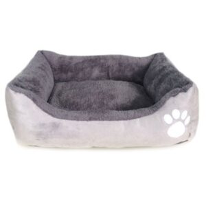 Cuna color gris con hueso